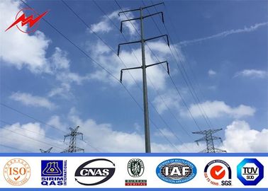 จีน 33kv transmission line electrical power pole steel pole tower ผู้ผลิต