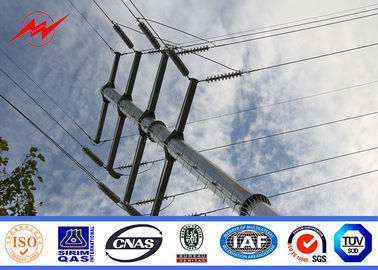 จีน 35 ft 3 mm NEA Galvanized Electrical Power Pole For Electrical Fitting Line ผู้ผลิต