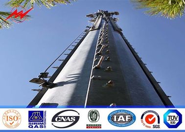 จีน Square 160 ft Lattice Transmission Tower Steel Structure With Single Platform ผู้ผลิต