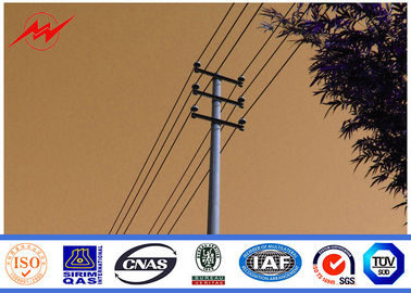 จีน 14m 800dan Electrical Power Pole Hot Dip Galvanized For Power Transmission Line ผู้ผลิต