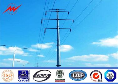 จีน 33kv Octagonal Electrical Power Pole As Steel Transmission Poles ผู้ผลิต