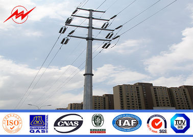 จีน Electrical Power Galvanized Steel Pole for Asian Transmission Project ผู้ผลิต