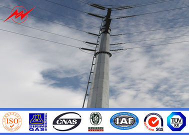 จีน 10.5M 800 DAN Steel Power Pole Double Circuit Transmission Line Electric Utility Poles ผู้ผลิต
