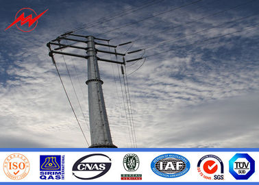 จีน 1mm - 30mm Thickness Electrical Steel Utility Pole For Power Distribution Line Project ผู้ผลิต