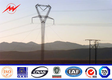 จีน 15M Tubular Galvanized  Steel Utility Power Electrical Pole Venezuela For 33KV Electrical Power Distribution ผู้ผลิต