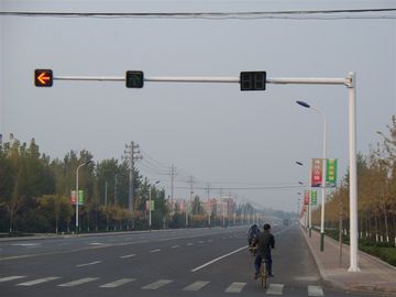 จีน เสาสัญญาณจราจรทางถนน, ทางเข้ารถรางเหล็กชุบโครเมี่ยม 11M ความสูง 4M กว้าง ผู้ผลิต