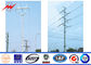 Conical Gr65 Material 22m Electric Power Pole 2 Sections for 110KV Power Distribution ผู้ผลิต