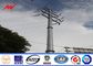 132KV medium voltage electrical power pole for over headline project ผู้ผลิต