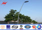 12mm 3.5mm double bracket Galvanized Steel Pole for square light usage ผู้ผลิต
