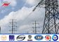 Galvanization Single Circuit Steel Electrical Power Pole For Transmission ผู้ผลิต