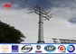 10kv-220kv tapered Steel Utility Pole electric power pole for transmission ผู้ผลิต