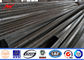 OEM HDG High Voltage Steel Electric Power Pole 25M Polygongal Tapered ผู้ผลิต