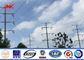 Electricity Utilities Polygonal Electrical Power Pole For 110 KV Transmission ผู้ผลิต