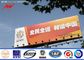 10mm Commercial Digital Steel structure Outdoor Billboard Advertising P16 With LED Screen ผู้ผลิต