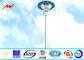 S355JR Polygonal 25m Galvanized Sports Light Poles With Electric Rasing System ผู้ผลิต
