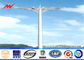 15M LED High Mast Light Pole Highway / Airport High Mast Lighting Pole ISO 9001 ผู้ผลิต