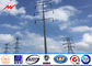 Conical 40ft 138kv Steel Utility Pole for electric transmission distribution line ผู้ผลิต