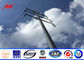 Conical 40ft 138kv Steel Utility Pole for electric transmission distribution line ผู้ผลิต
