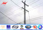 NGCP 8 Sides 50FT Steel Utility Pole for 69KV Electrical Power Distribution with AWS D1.1 Standard ผู้ผลิต