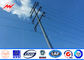 11.8M 50KN 6mm Thikcness Steel Utility Pole For Electrical Power Tower ผู้ผลิต