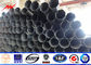 230kv 3mm Thickness Tubular Steel Pole With Prestressed Anchor Bolt Accessories ผู้ผลิต