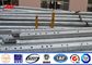 11kv Power Transmission Distribution Galvanized Steel Pole NEA 25FT 30FT 35FT 40FT 45FT ผู้ผลิต