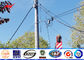 14.5m Overall Height Tapered Steel Utility Pole With 3mm Thickness 1250kg Load ผู้ผลิต