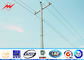 2m Planting Depth 13m Overall Height Tapered Electric Power Poles Transmission Power Line ผู้ผลิต