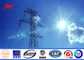 500kv Power Electric Transmission Mono Pole Tower Steel Monopole Antenna Tower ผู้ผลิต