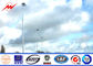 Waterproof 36m Welding Black Colar High Mast Pole for Airport lighting ผู้ผลิต