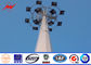 Slip Joint Bitumen 3mm 20m High Mast Light Poles with Round Lamp Panel ผู้ผลิต