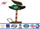 Professional 6M Polygonal Poles LED Traffic Signs For Camera Monitoring ผู้ผลิต