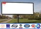 Multi Color Roadside Outdoor Billboard Advertising , Steel Structure Billboard ผู้ผลิต