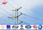 8m 750dan Galvanized Electric Service Pole Against Earthquake Of 8 Grade ผู้ผลิต