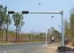 6.5 Length 11m Cross Arm Galvanized Driveway Light Poles With Lights ผู้ผลิต