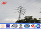 Conical 12.20m Pipes Steel Utility Pole For Electrical Transmission Power Line ผู้ผลิต