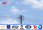 40FT Electrical Power Pole For Power Transmission Line Exported To Philippines ผู้ผลิต