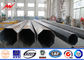 Lattice Welded Steel Tubular Pole With Conductors 15m Q345 Hot Dip Galvanized Tubular ผู้ผลิต