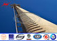 Communication Distribution Mono Pole Tower Customized Tapered 90 FT - 100 FT ผู้ผลิต