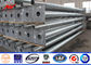 12 Sides 2.5KN Load 15m Galvanised Steel Poles Burial Type Galvanization Standard ผู้ผลิต