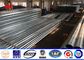 Round Section Transmission Galvanised Steel Poles 15m 24KN With ISO Approved ผู้ผลิต