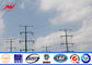 110kv Galvanized Electrical Power Pole / Steel Cross Arm For Electricity Distribution ผู้ผลิต