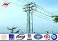 12 Sided 8mm 21m Steel Utility Poles Large Bearing Load For Steel Transmission Line ผู้ผลิต