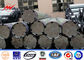 15M Round Powder Painting Galvanised Steel Poles ASTM A123 Steel Transmission Poles ผู้ผลิต