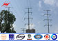 69KV 15M Round ASTM A123 Galvanised Steel Poles for Power Distribution ผู้ผลิต