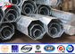 Tapered Galvanized Steel Utility Pole AWS D1.1 Welding Standard 21m 1280kg Load Weight ผู้ผลิต