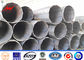 Galvanized ASTM A123 Outdoor Electrical Power Pole Steel Transmission Line Poles ผู้ผลิต