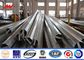 33kv Power Distribution Steel Transmission Poles Hot Dip Galvanized Gr65 Material ผู้ผลิต