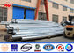 40ft 800 DaN Galvanized steel utility poles Electrical Power Monopole Q345 Material ผู้ผลิต