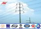 69 KV Philippines Galvanized Steel Pole / Electrical Pole With Cross Arm ผู้ผลิต